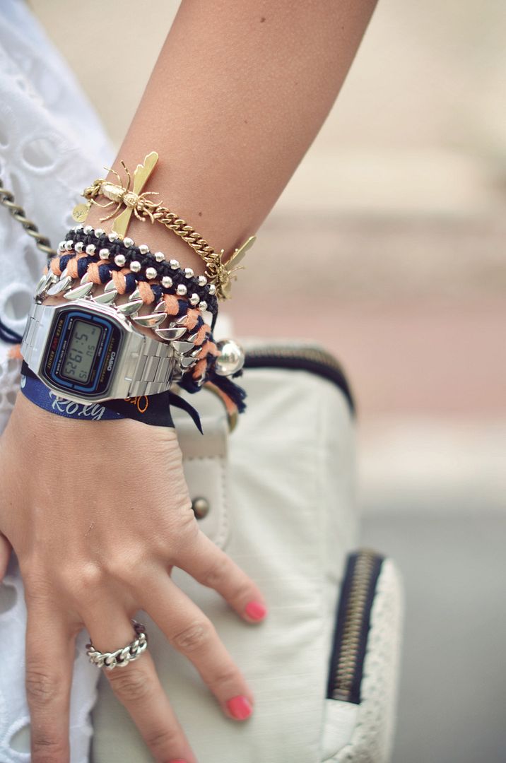 Ice cream streetstyle dress Oliveclothing Converse All Star braid