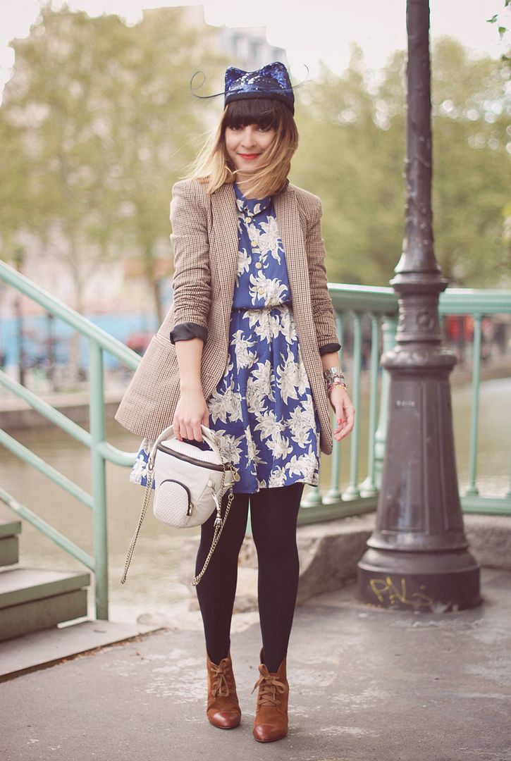 Cat hat streetstyle Paris