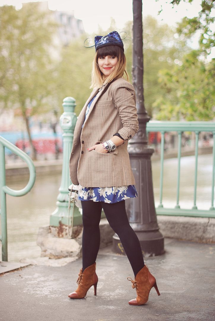 Cat hat streetstyle Paris