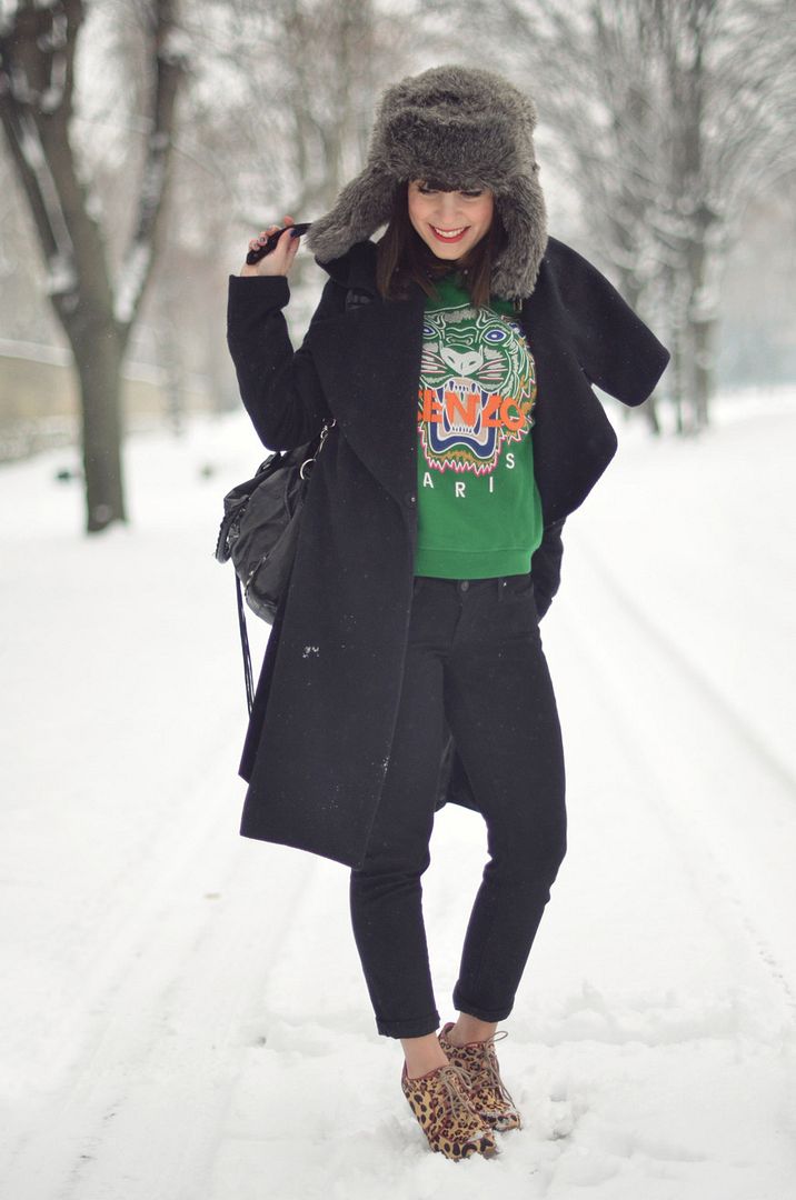 Matriochka streetstyle snow Hello it's Valentine helloitsvalentine blogger look fashion