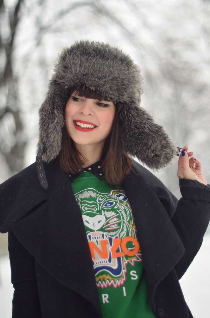 Matriochka streetstyle snow Hello it's Valentine helloitsvalentine blogger look fashion