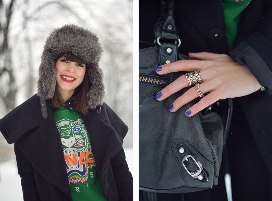 Matriochka streetstyle snow Hello it's Valentine helloitsvalentine blogger look fashion