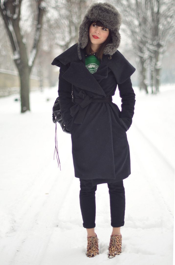Matriochka streetstyle snow Hello it's Valentine helloitsvalentine blogger look fashion