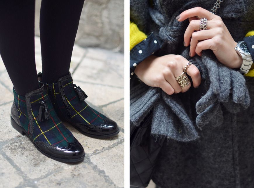 They call me Mellow Yellow streetstyle Helloitsvalentine blogger french prints Hello it's Valentine