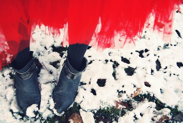 Lanvin red dress