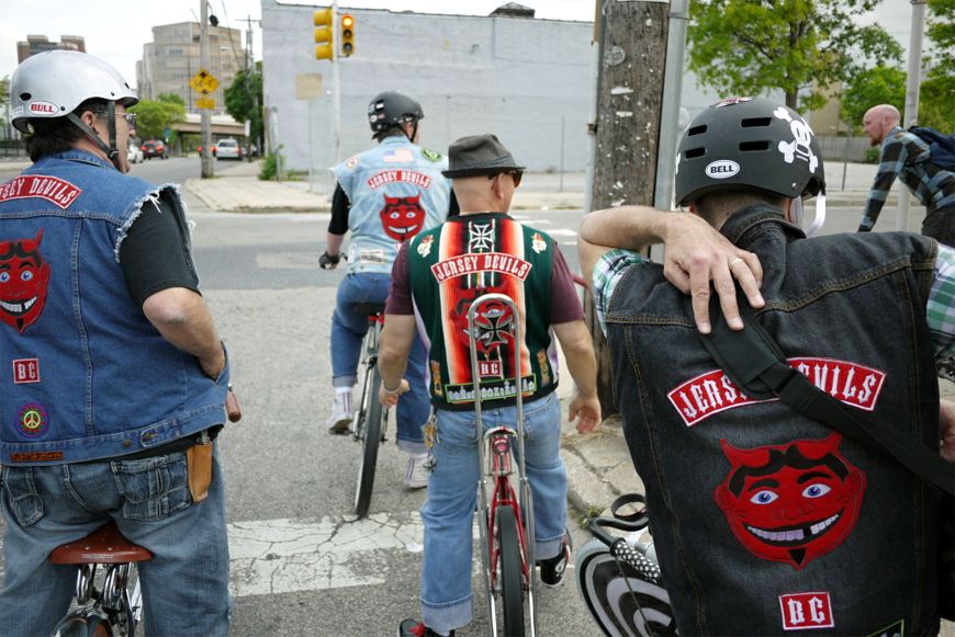 Philadelphie bike cruise Jersey Devils