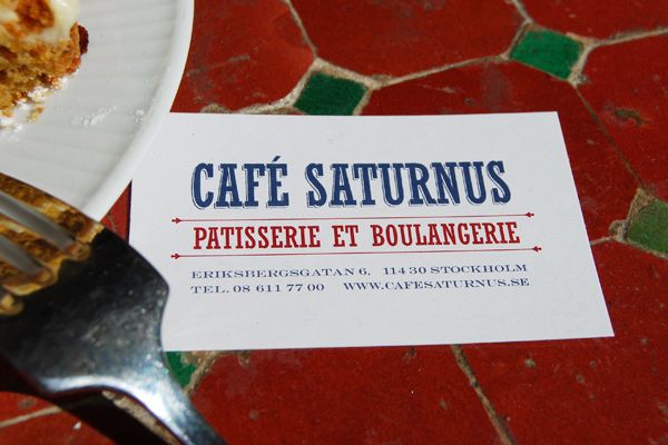 Stockholm Saturnus Café