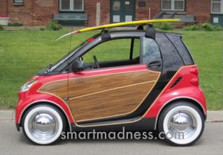 wood panel car