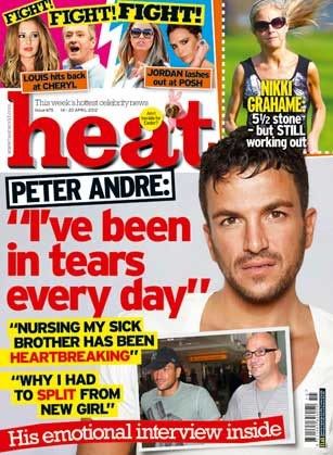 Peter Andre heat