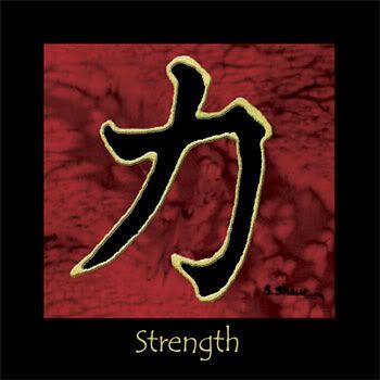 Chinese Symbol For Love And Strength. Chinese symbol of strength.