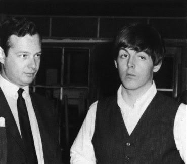 Paul McCartney and Brian Epstein