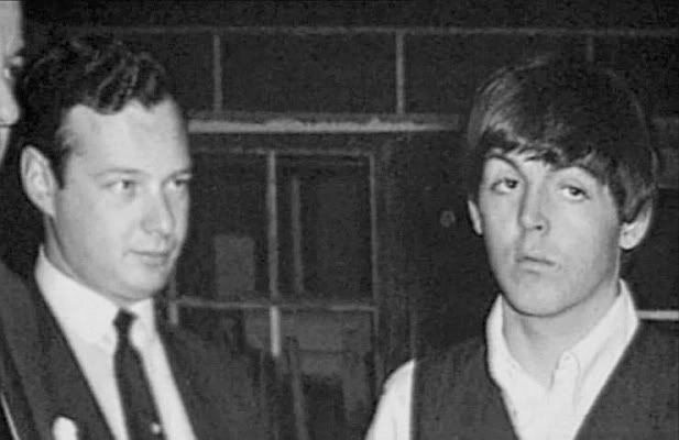 Paul McCartney and Brian Epstein
