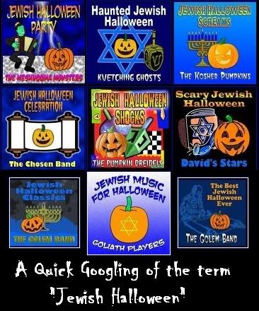 A quick Googling of the search term JEWISH HALLOWEEN