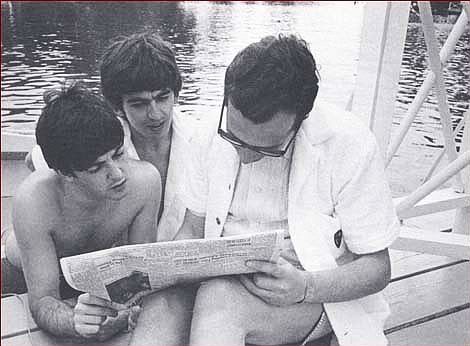 Paul McCartney and Brian Epstein