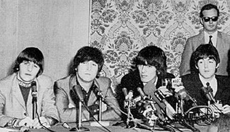 Paul McCartney and Brian Epstein