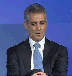 Rahm Emanuel goes WTF WHATEVER