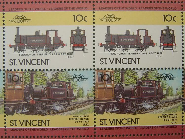 LB/&SCR // SR Collection GB Train Stamps LONDON BRIGHTON /& SOUTH COAST RAILWAY