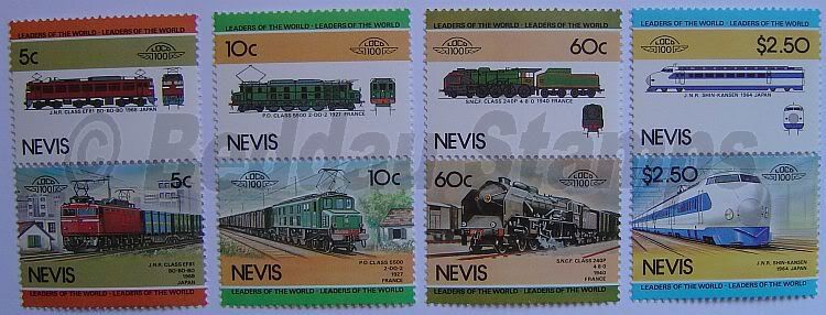 World Collection of 866 Train Railway Locomotive Leaders of The World 