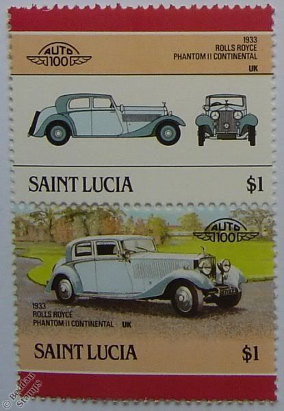 1986 mint unused $ 1 stamps from st lucia in the west indies