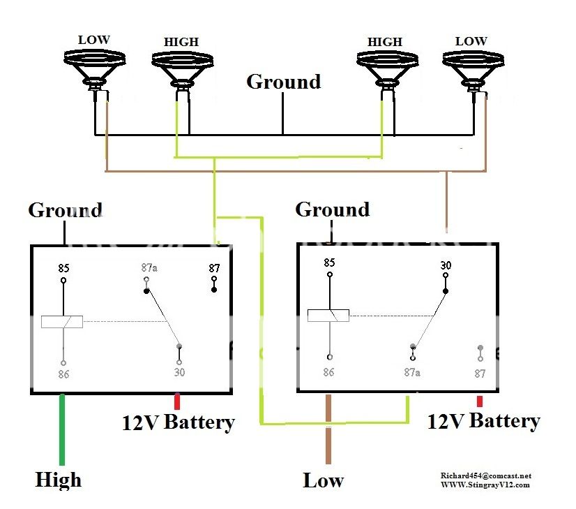 Headlight Switch Wiring Function | Corvette Forum : DigitalCorvettes ...