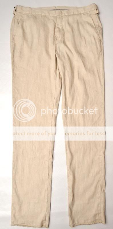 NEW C.P. COMPANY LINEN PANTS CHINOS W 38 54 EU CP  