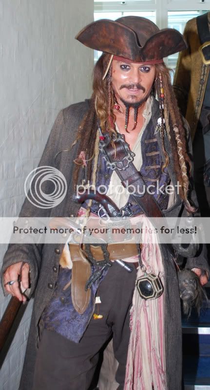 Jack Sparrow accurate OST costume linen pirate SASH fabric **Empire ...