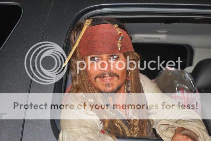 Jack Sparrow OST chin beard human hair strand  