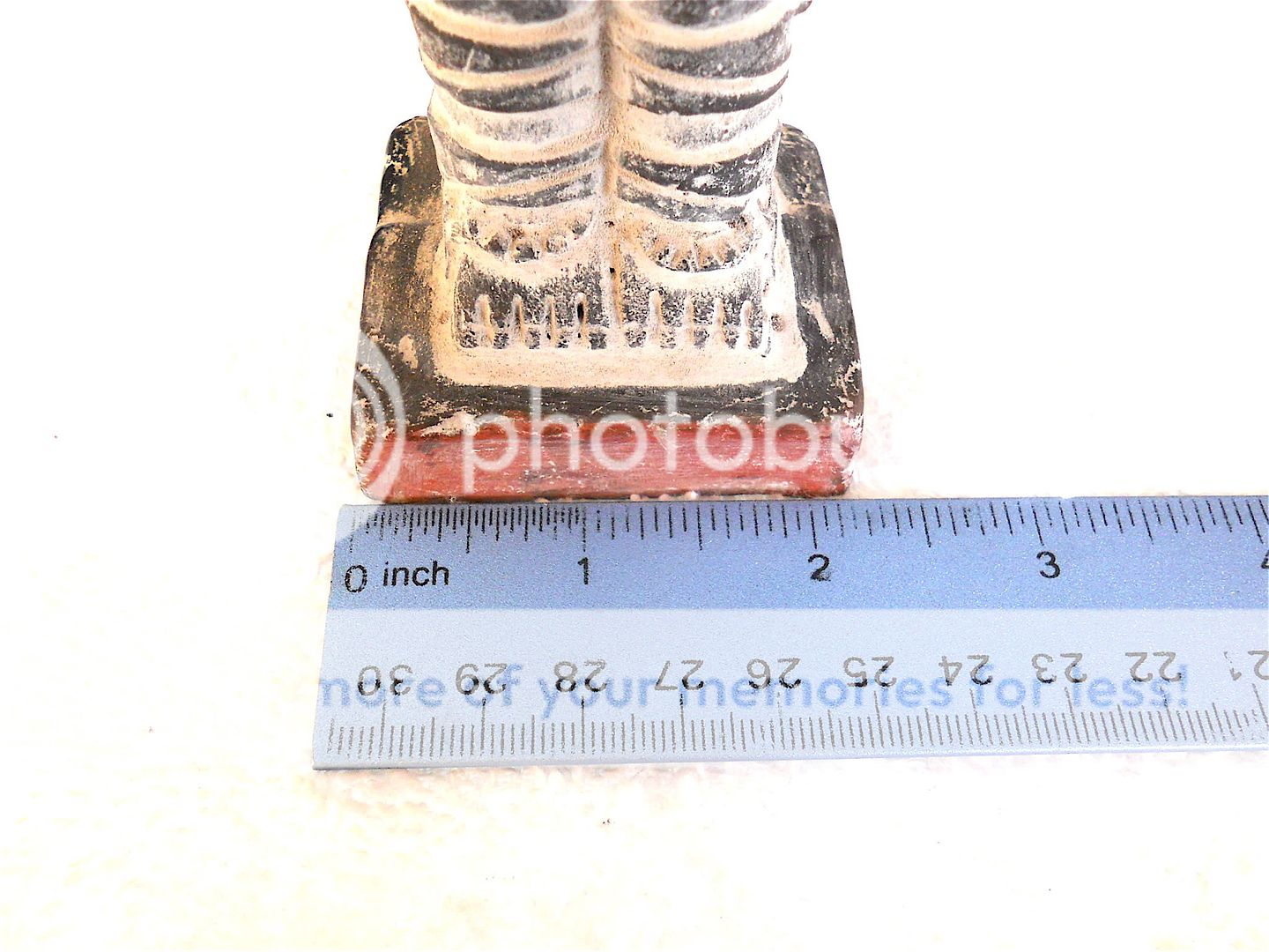 Teotihuacan handmade vintage clay Aztec/Toltec Tula giant figurine 