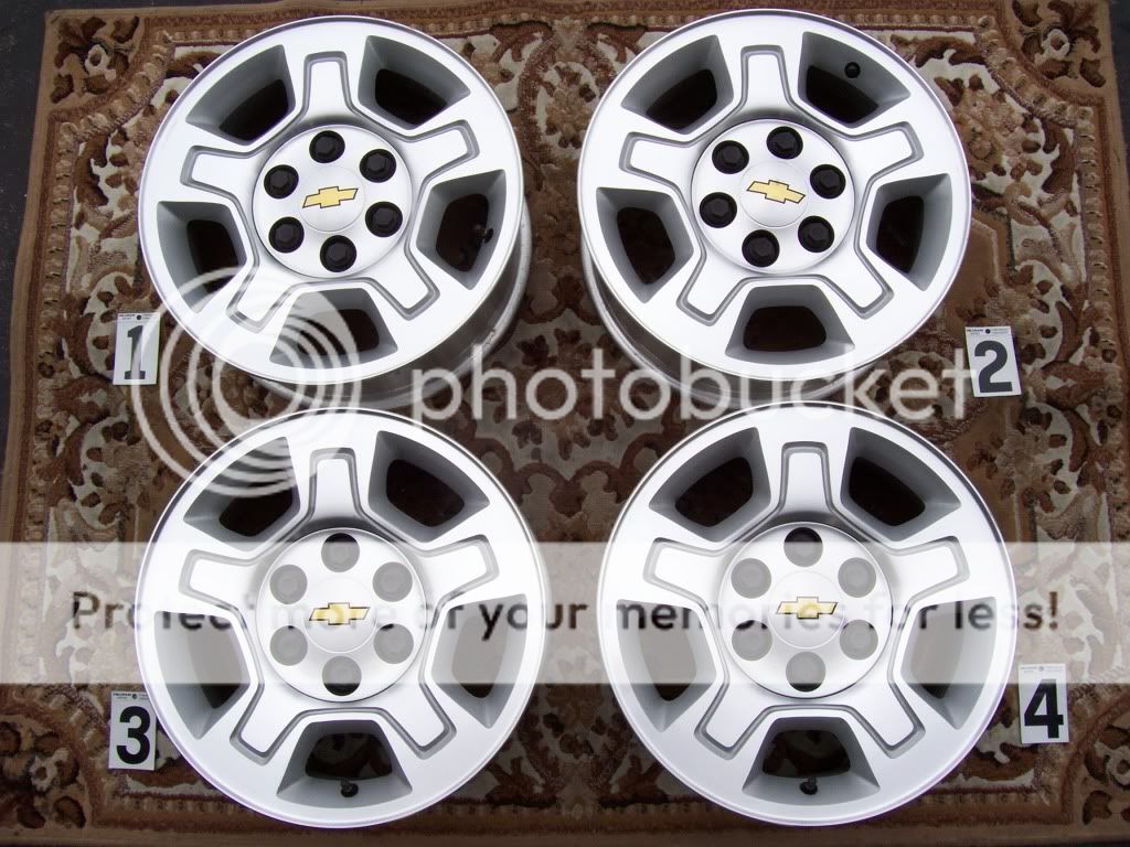   GMC 1500 SILVERADO 17 WHEELS RIMS STOCK FACTORY TAHOE SUBURBAN SIERRA