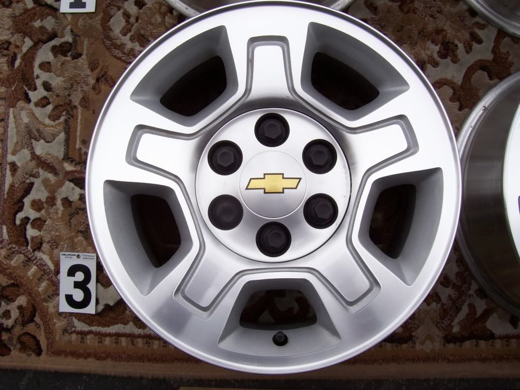   GMC 1500 SILVERADO 17 WHEELS RIMS STOCK FACTORY TAHOE SUBURBAN SIERRA