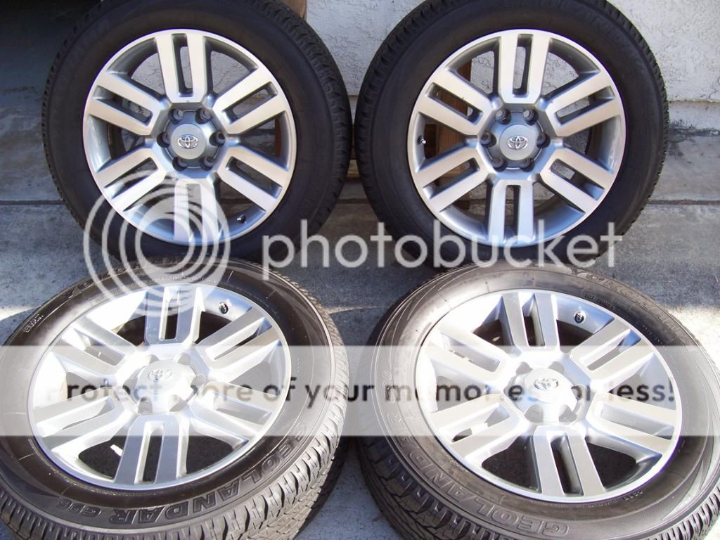 20 Wheels Tires Stock Factory Tacoma Tundra FJ 20 Rims Set4