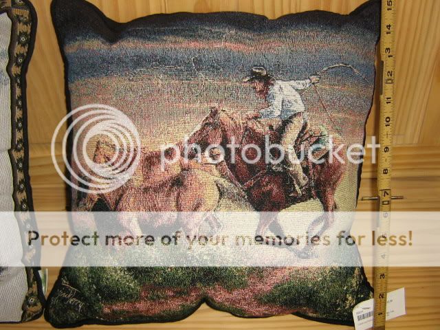 Jack Terry Hot Pursuit Horse Pillow NEW  