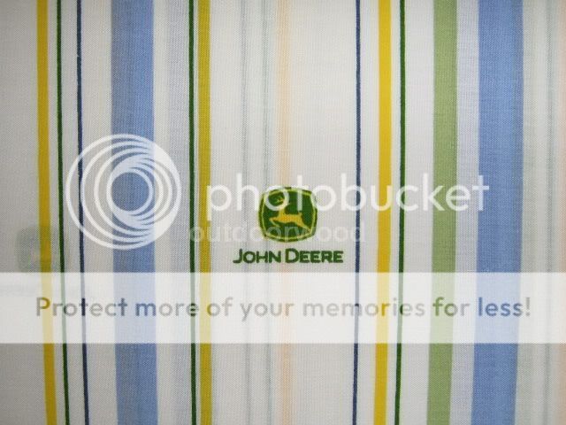 John Deere Full Denim Sheet Set with Only One Pillow Case New by Scene Weaver