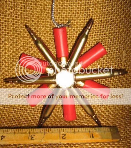 Cannon Falls Shotgun Riffle Shells Snowflake Hunting Gun Ornament New 