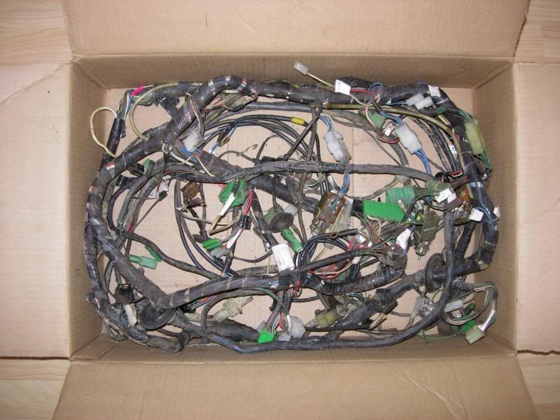 1978 FJ40 Wiring Harness, COMPLETE, not hacked, extras ... fj cruiser trailer wiring harness 